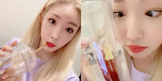 Chungha Pukau Netizen dengan Rambut Blondenya