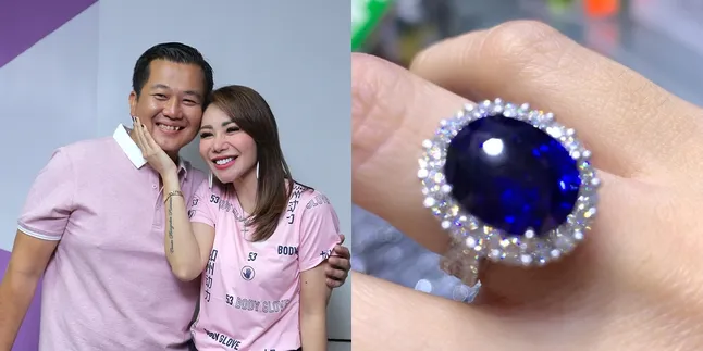 Cincin Lamaran Mirip Milik Lady Diana, Femmy Permatasari Shock Sampai Nangis