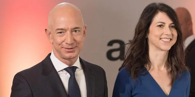 Cinta 25 Tahun Orang Terkaya Jeff Bezos dan MacKenzie, Berawal Dari Interview Kerja