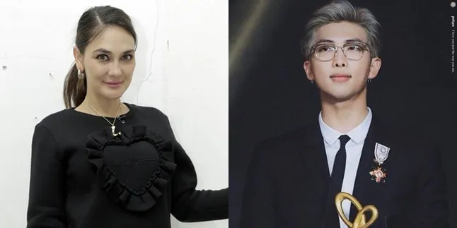 Cinta Banget ke RM BTS, Luna Maya: Itu Kan Suami Aku