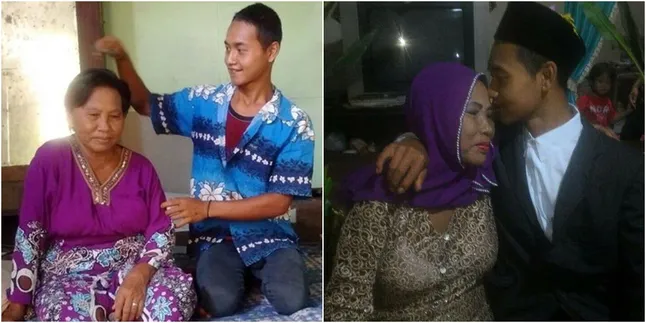 Cinta Sejati, Pemuda Berusia 23 Tahun Nikahi Nenek 67 Tahun