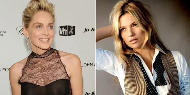 Ciuman Kate Moss - Sharon Stone Dijual Rp 521 Juta