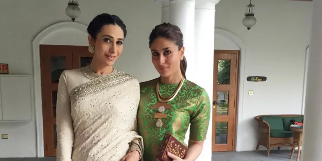 Ciuman Mesra Karisma Kapoor Untuk Kareena Kapoor, Bikin Iri!