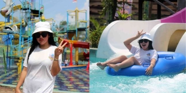 Clara Gopa Refuses to Play on a 21-Meter High Water Slide
