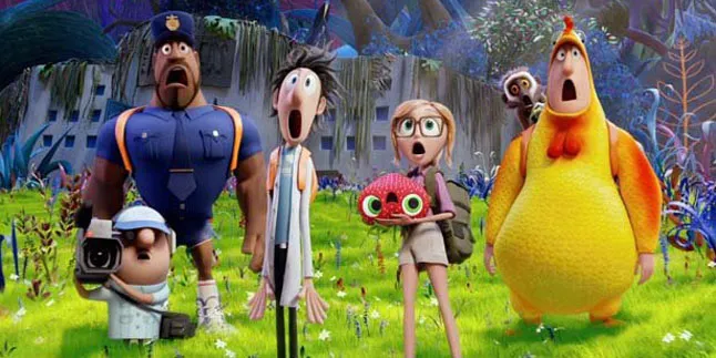 'CLOUDY WITH A CHANCE OF MEATBALLS 2' Puncaki Box Office Amerika 'CLOUDY WITH A CHANCE OF MEATBALLS 2' Puncaki Box Office Amerika