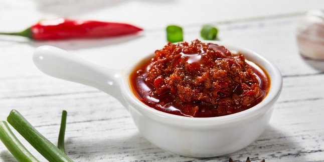 Cobalah! Resep Sambal Terasi Goreng Ini Sanggup Bikin Porsi Makan Nambah