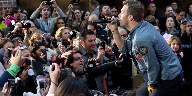 Coldplay Syuting Klip A Sky Full Of Stars di Sydney