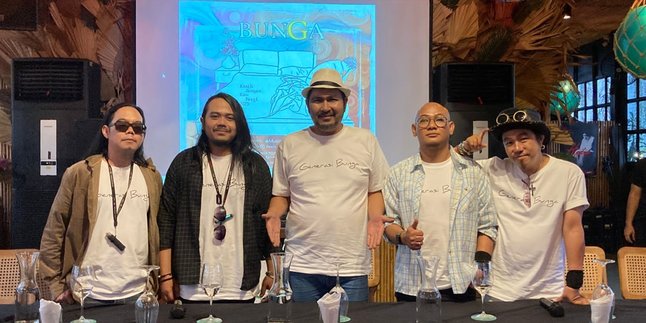 Comeback With New Formation, Band Bunga Releases Their Single 'Kasih Jangan Kau Pergi' Again