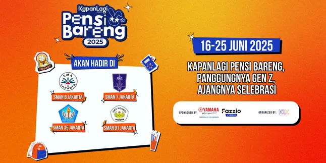 Congrat! Berikut Daftar Empat SMA Terpilih di Fase Pertama KapanLagi Pensi Bareng 2025