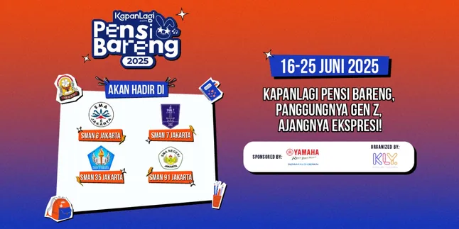 Congratulations! Here is the List of Four Selected High Schools in the First Phase of KapanLagi Pensi Bareng 2025