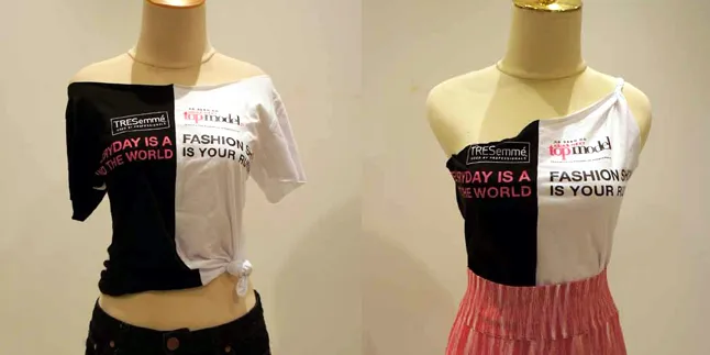 Contek Inspirasi Mix & Match T-Shirt THE RUNWAY