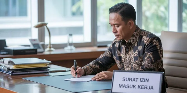 Contoh Surat Izin Tidak Masuk Kerja PNS