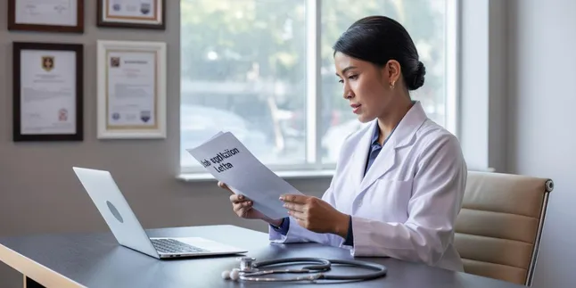 Contoh Surat Lamaran Kerja Dokter Umum