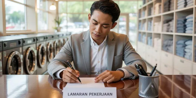 Contoh Surat Lamaran Kerja di Laundry