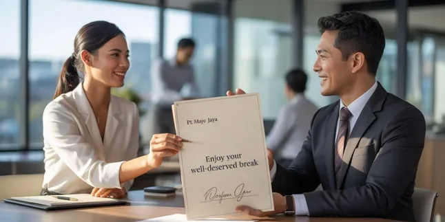 Contoh Surat Pemberian Izin Cuti Kerja