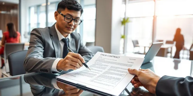 Contoh Surat Perjanjian Kontrak Kerja Karyawan Swasta PDF