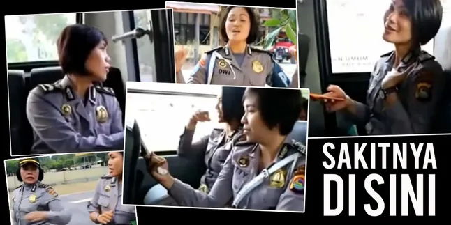 Cover Dance 'Sakitnya di Sini' Versi Polwan Bikin Heboh Youtube