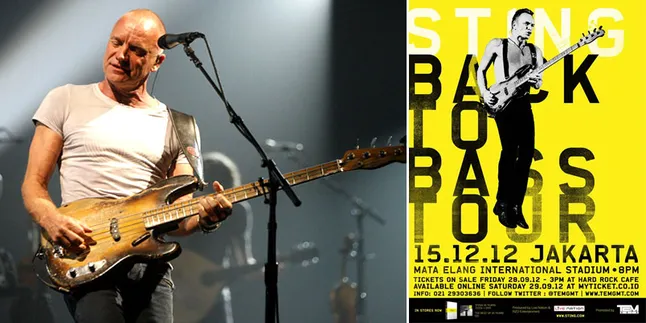 Cuma di Sini, Kamu Bisa Nonton Konser Sting, GRATIS!