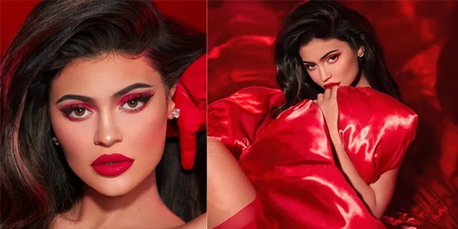 Cuma Pakai Handuk Usai Mandi, Ini Penampakan Rambut Asli Kylie Jenner