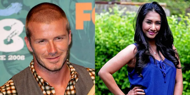 Cut Memey Peluk dan Cium Mesra David Beckham