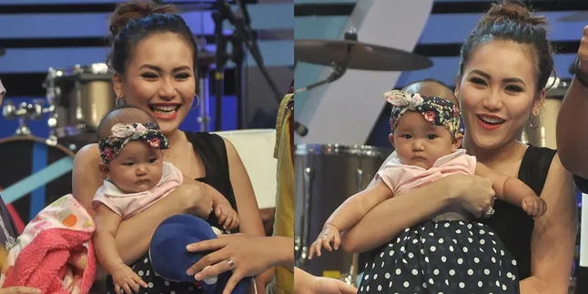 Cute! Ayu Ting Ting dan Bilqis Jadi Model Ivan Gunawan