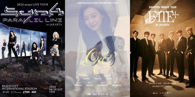 List of K-Pop Concerts and Fan Meetings in August 2024 in Jakarta, Indonesia, featuring Kim Ji Won - ENHYPEN