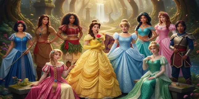 Daftar Lengkap Nama Putri Disney: Dari Snow White hingga Raya Daftar Lengkap Nama Putri Disney: Dari Snow White hingga Raya
