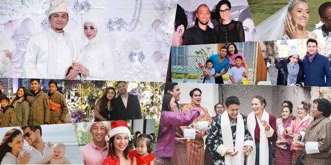 Daftar Selebriti Indonesia yang Menikah di Luar Negeri