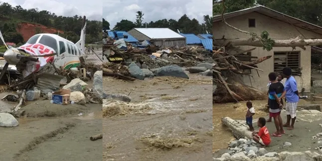 Dampak Yang Disebabkan Banjir Bandang Di Sentani Papua