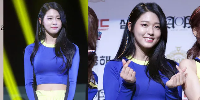 Dandan Cantik Jadi Cinderella, Seolhyun Malah Jatuh di Panggung Dandan Cantik Jadi Cinderella, Seolhyun Malah Jatuh di Panggung