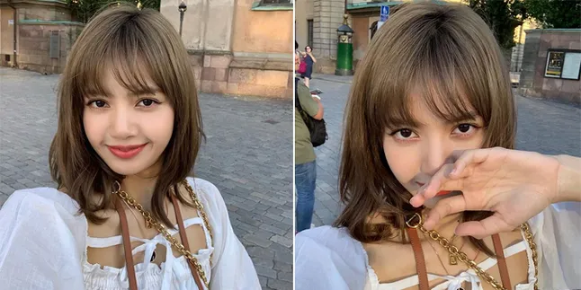 Dandan Gothic & Pakai Lipstik Hitam, Lisa BLACKPINK Tetap Cantik Banget!