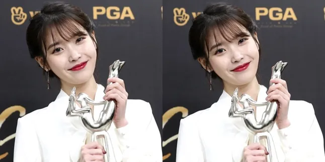 Dapat Daesang di GDA, IU Traktir Orang Satu Restoran Meski Tak Kenal