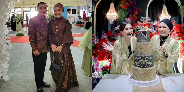 Dapat Jatah Bulanan Ratusan Juta dari Anak, Ini 7 Potret Umi Kalsum Ibunda Ayu Ting Ting yang Makin Glowing dan Awet Muda