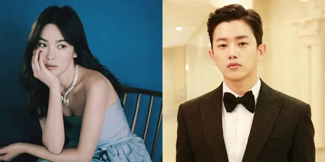 Dapat Kiriman Kado Dari Song Hye Gyo, Kim Min Suk Girang Banget