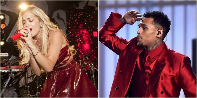 Dapat Pelukan Chris Brown, 'Body On Me' Rita Ora Super Menggoda