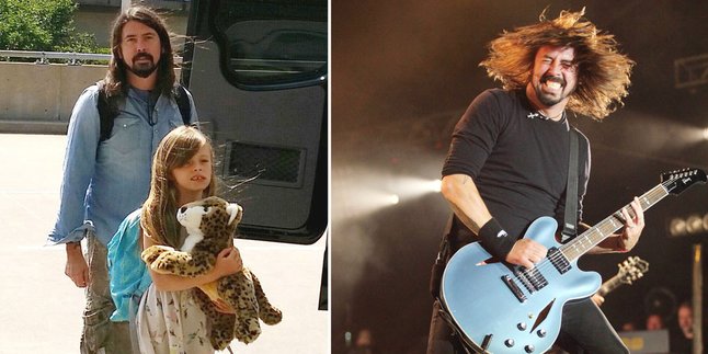 Dave Grohl Ajak Putrinya Main Drum Bareng Foo Fighters di Stage!