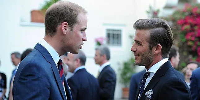 David Beckham Ikut Usul Nama Untuk Bayi Kate dan William