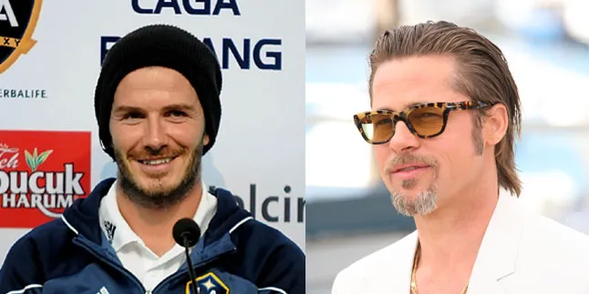 David Beckham Ingin Brad Pitt Perankan Dirinya