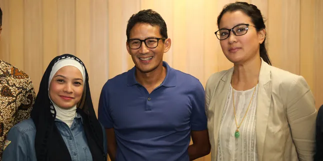Dedikasi Marcella Zalianty Terhadap Film Dipuji Sandiaga Uno