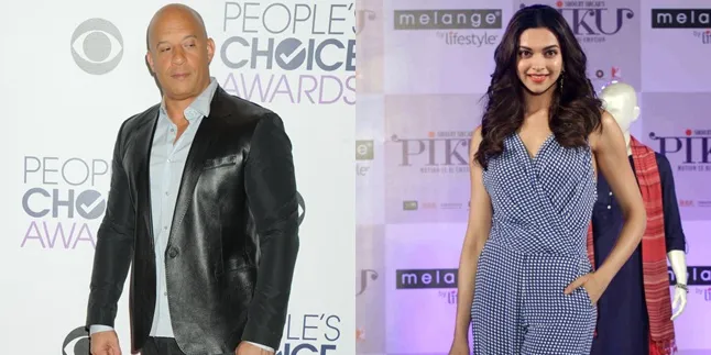Deepika Padukone Peluk Mesra Pria, Vin Diesel Cemberut di Pojokan