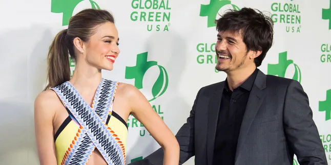 Demi Anak, Miranda Kerr - Orlando Bloom Jalani Hubungan Baik