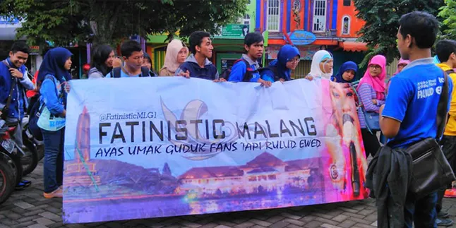 Demi Idola, Fatinistic Dari Berbagai Kota Datang ke Malang