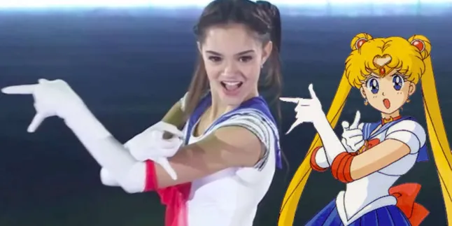 Jadi Sailor Moon, Atlit Figure Skating ini Beri Hiburan Lebih untuk Penonton