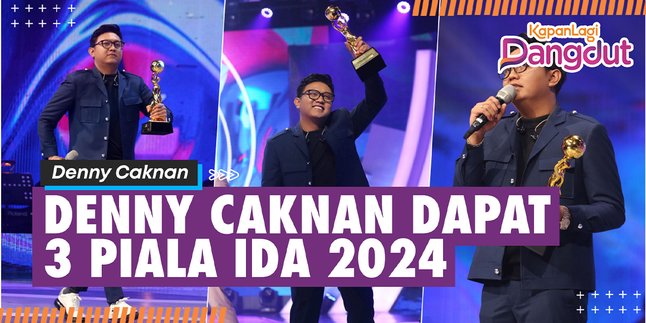 Denny Caknan Wins 3 IDA 2024 Awards Because of 'Sigar', Grateful that Local Children Can Create & Be Appreciated