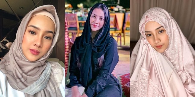 A Series of Photos of Anya Geraldine's Style When Wearing Hijab and Headscarf, Her Covered Appearance Makes People Astonished!
