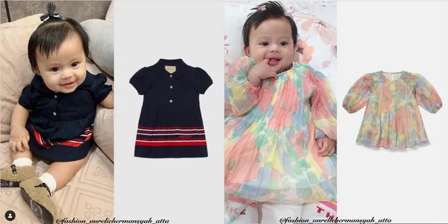 Deretan Harga Outfit Baby Ameena Anak Aurel Hermansyah dan Atta Halilintar, Nggak Kenal Baju Murah Harganya Jutaan - Netizen: Gaji Sebulan Nggak Cukup
