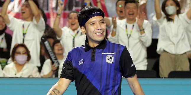 Desta Admits Lack of Sleep when Winning against Rezky Aditya and Tanta Ginting