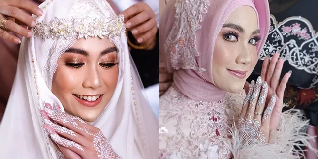 Detail Penampilan Cantik Anisa Rahma Eks Cherry Belle di Akad - Resepsi Pernikahan Detail Penampilan Cantik Anisa Rahma Eks Cherry Belle di Akad - Resepsi Pernikahan