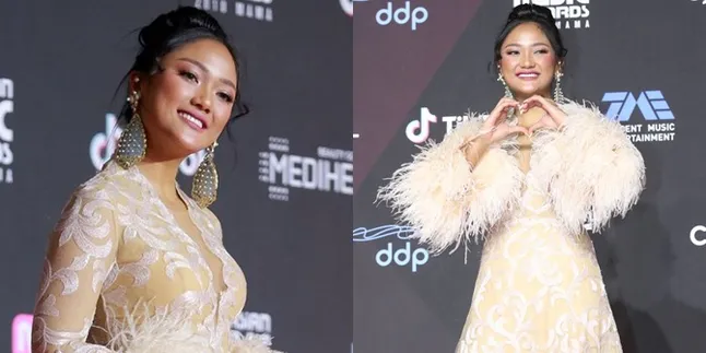 Detail Penampilan Cantik Marion Jola di Red Carpet MAMA 2018, Bikin Terpukau!