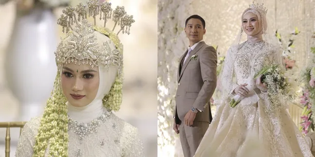 Detail Penampilan Cantik Melody Nurramdhani di Akad Sampai Resepsi Pernikahan
